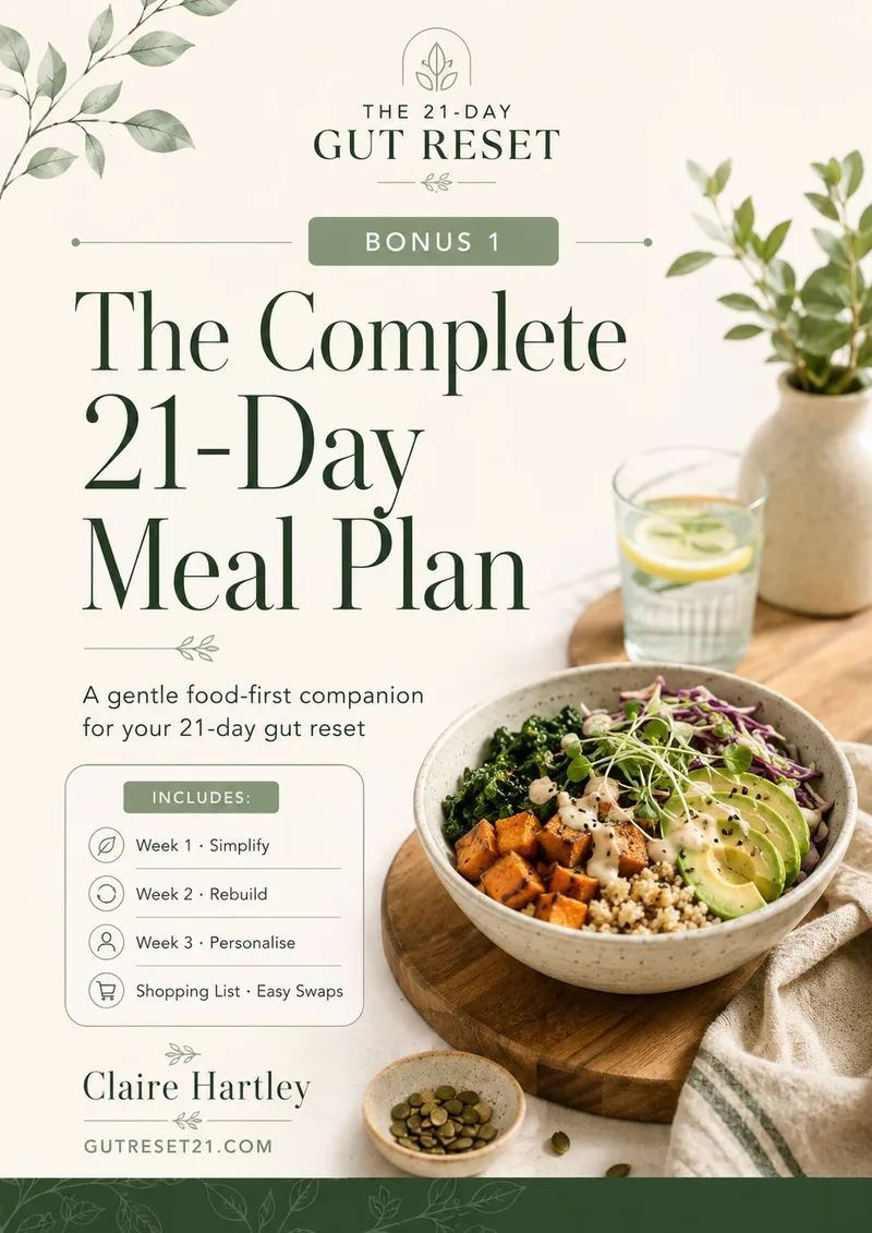 Bonus 1: The Complete 21-Day Meal Plan